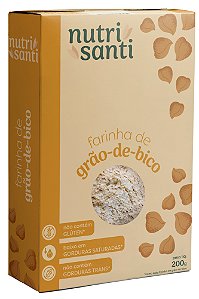 FARINHA DE GRAO DE BICO - NUTRISANTI - 200G